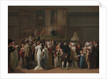 The Public Viewing David?s 'Coronation' at the Louvre, 1810 by Louis Leopold Boilly