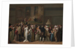 The Public Viewing David?s 'Coronation' at the Louvre, 1810 by Louis Leopold Boilly