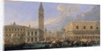 The Molo, Venice, from the Bacino di San Marco, ca. 1709 by Luca Carlevarijs