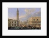 The Molo, Venice, from the Bacino di San Marco, ca. 1709 by Luca Carlevarijs