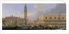 The Molo, Venice, from the Bacino di San Marco, ca. 1709 by Luca Carlevarijs
