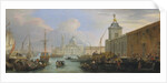 The Bacino, Venice, with the Dogana and a Distant View of the Isola di San Giorgio, ca. 1709 by Luca Carlevarijs