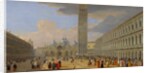 Piazza San Marco, Venice, ca. 1709 by Luca Carlevarijs
