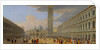 Piazza San Marco, Venice, ca. 1709 by Luca Carlevarijs