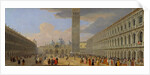 Piazza San Marco, Venice, ca. 1709 by Luca Carlevarijs