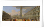 Piazza San Marco, Venice, ca. 1709 by Luca Carlevarijs