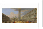 Piazza San Marco, Venice, ca. 1709 by Luca Carlevarijs