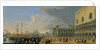 The Molo, Venice, Looking West, ca. 1709 by Luca Carlevarijs