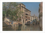 A Canal in Venice, ca. 1875 by Martín Rico y Ortega