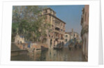 A Canal in Venice, ca. 1875 by Martín Rico y Ortega