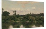 On the Seine by Martín Rico y Ortega