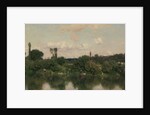 On the Seine by Martín Rico y Ortega