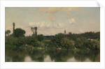 On the Seine by Martín Rico y Ortega