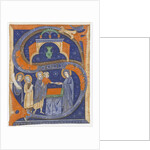 Manuscript Illumination with the Presentation of Christ in the Temple in an Initial S…, ca. 1278 by Master of Bagnacavallo