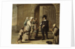 Beggars at a Doorway by Master of the Beguins