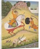 Nata Ragina: Folio from a ragamala series , 1714 by Mohamed