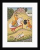Nata Ragina: Folio from a ragamala series , 1714 by Mohamed