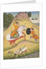 Nata Ragina: Folio from a ragamala series , 1714 by Mohamed