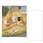 Nata Ragina: Folio from a ragamala series , 1714 by Mohamed