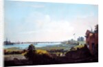 View of the City of New York and the Marine Hospital Taken from Wallabout by Nicolino Calyo