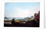 View of the City of New York and the Marine Hospital Taken from Wallabout by Nicolino Calyo