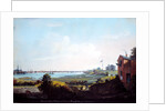 View of the City of New York and the Marine Hospital Taken from Wallabout by Nicolino Calyo