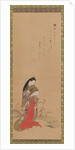 Lady Ise by the Riverbank, late 18th century by Nishikawa Sukenobu
