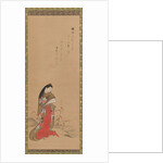 Lady Ise by the Riverbank, late 18th century by Nishikawa Sukenobu