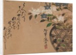 Bellflowers in Basket, 18th century by Ogata Kenzan