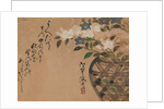 Bellflowers in Basket, 18th century by Ogata Kenzan