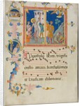 Manuscript Leaf with the Martyrdom of Saint Bartholomew, from a Laudario, ca. 1340 by Pacino di Bonaguida