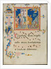 Manuscript Leaf with the Martyrdom of Saint Bartholomew, from a Laudario, ca. 1340 by Pacino di Bonaguida