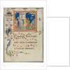 Manuscript Leaf with the Martyrdom of Saint Bartholomew, from a Laudario, ca. 1340 by Pacino di Bonaguida