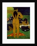 Tahitian Women Bathing, 1892 by Paul Gauguin
