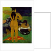 Tahitian Women Bathing, 1892 by Paul Gauguin