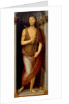 Saint John the Baptist; Saint Lucy by Perugino