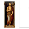 Saint John the Baptist; Saint Lucy by Perugino