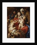 The Holy Family with Saint Elizabeth, Saint John, and a Dove, ca. 1608-9 by Peter Paul Rubens