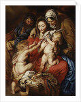 The Holy Family with Saint Elizabeth, Saint John, and a Dove, ca. 1608-9 by Peter Paul Rubens