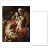 The Holy Family with Saint Elizabeth, Saint John, and a Dove, ca. 1608-9 by Peter Paul Rubens
