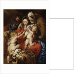 The Holy Family with Saint Elizabeth, Saint John, and a Dove, ca. 1608-9 by Peter Paul Rubens