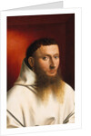 Portrait of a Carthusian, 1446 by Petrus Christus