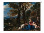 The Rest on the Flight into Egypt by Pier Francesco Mola
