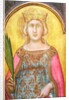 Saint Catherine of Alexandria, shortly after 1342 by Pietro Lorenzetti