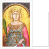 Saint Catherine of Alexandria, shortly after 1342 by Pietro Lorenzetti