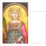 Saint Catherine of Alexandria, shortly after 1342 by Pietro Lorenzetti