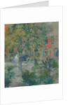View from the Artist's Window, Grove Street, ca. 1900 by Robert Frederick Blum