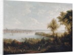 View of the Bay and City of New York from Weehawken, 1840 by Robert Havell