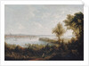 View of the Bay and City of New York from Weehawken, 1840 by Robert Havell
