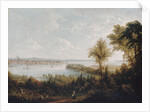 View of the Bay and City of New York from Weehawken, 1840 by Robert Havell